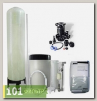 Умягчитель воды 08x17 (0,3-0,5 м3/час, ручной клапан Runxin, смола Lewatit S1567) в сборе