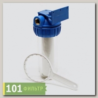 Колба фильтра NatureWater SL 10 3P NP 1/2 (прозрач, NW-BR10B1-PET)