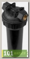 Фильтр Гейзер 1Г 1/2 (8) (черная колба, металл. ниппель, скоба, ключ)